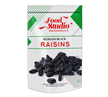 Food Studio Black Raisins 250gm