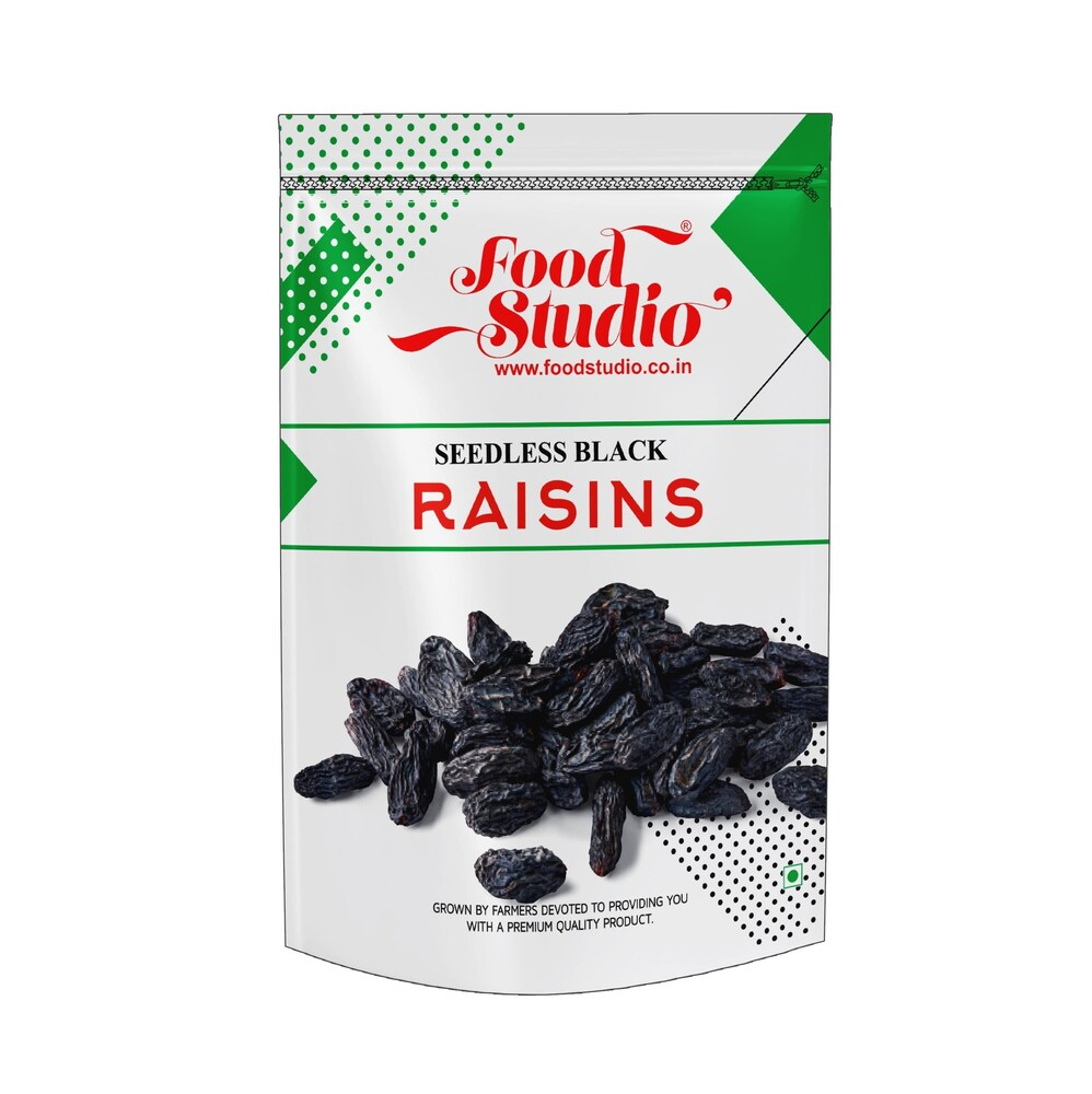 Food Studio Black Raisins 250gm